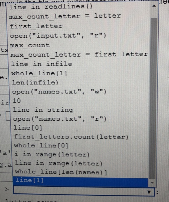 Solved The program should read from text file “names.txt” | Chegg.com