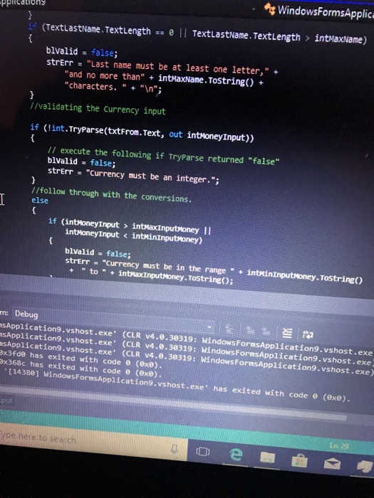 Solved This is my computer code as of right now that I am | Chegg.com