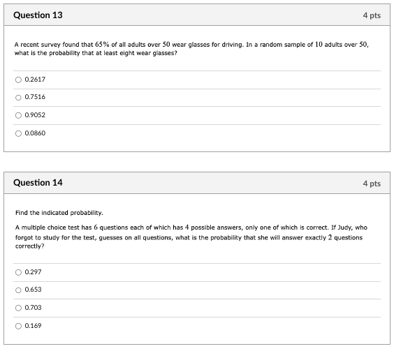 Solved A recent survey found that 65% of all adults over 50 | Chegg.com