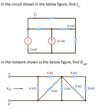 Solved In The Circuit Shown In The Below Figure, Find I1. In | Chegg.com