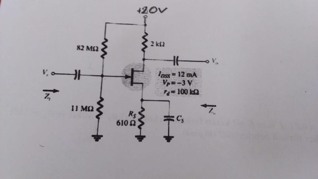 Solved Draw the AC equivalent circuit of the figure below? | Chegg.com