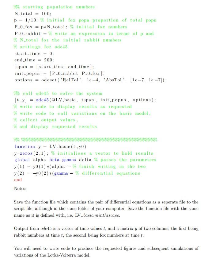 Q3 MATLAB code is the problem. Q1 and Q2 have been | Chegg.com