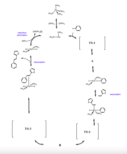 Below is a catalytic cycle describing the Heck | Chegg.com