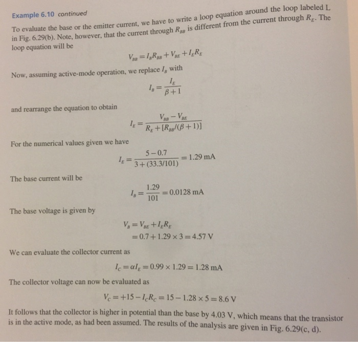 Solved Example 6.10 We want to analyze the circuitof Fig. 6 | Chegg.com