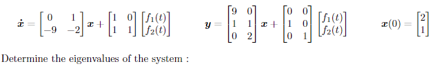 Solved f( -=[, 4]++ [1] [20] iM c f(t)] y = - [ 16 Grud 1 + | Chegg.com