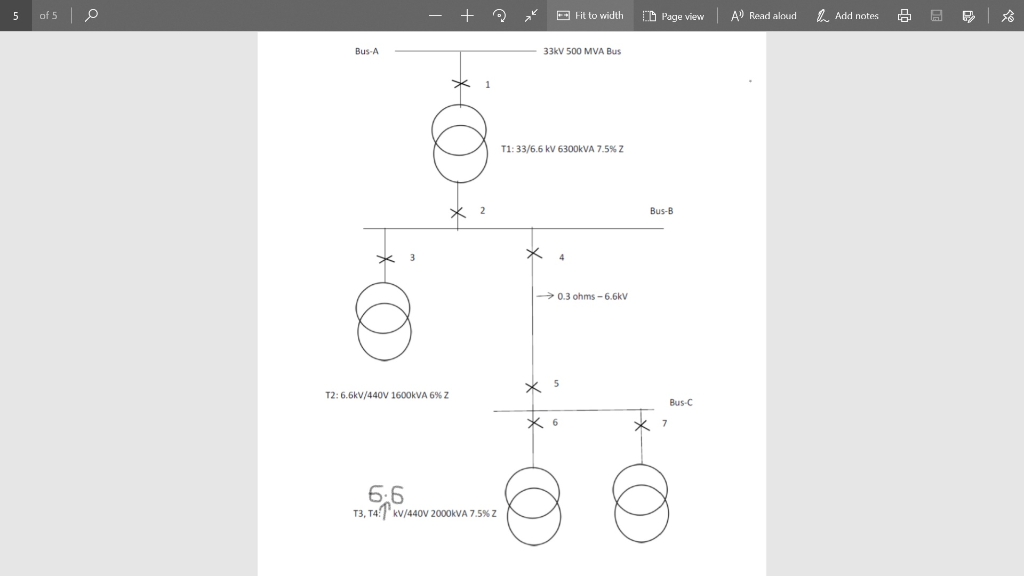 In The SLD Shown In Next Page One Transformer Is Chegg In The SLD Shown In Next Page One Transformer Is Chegg