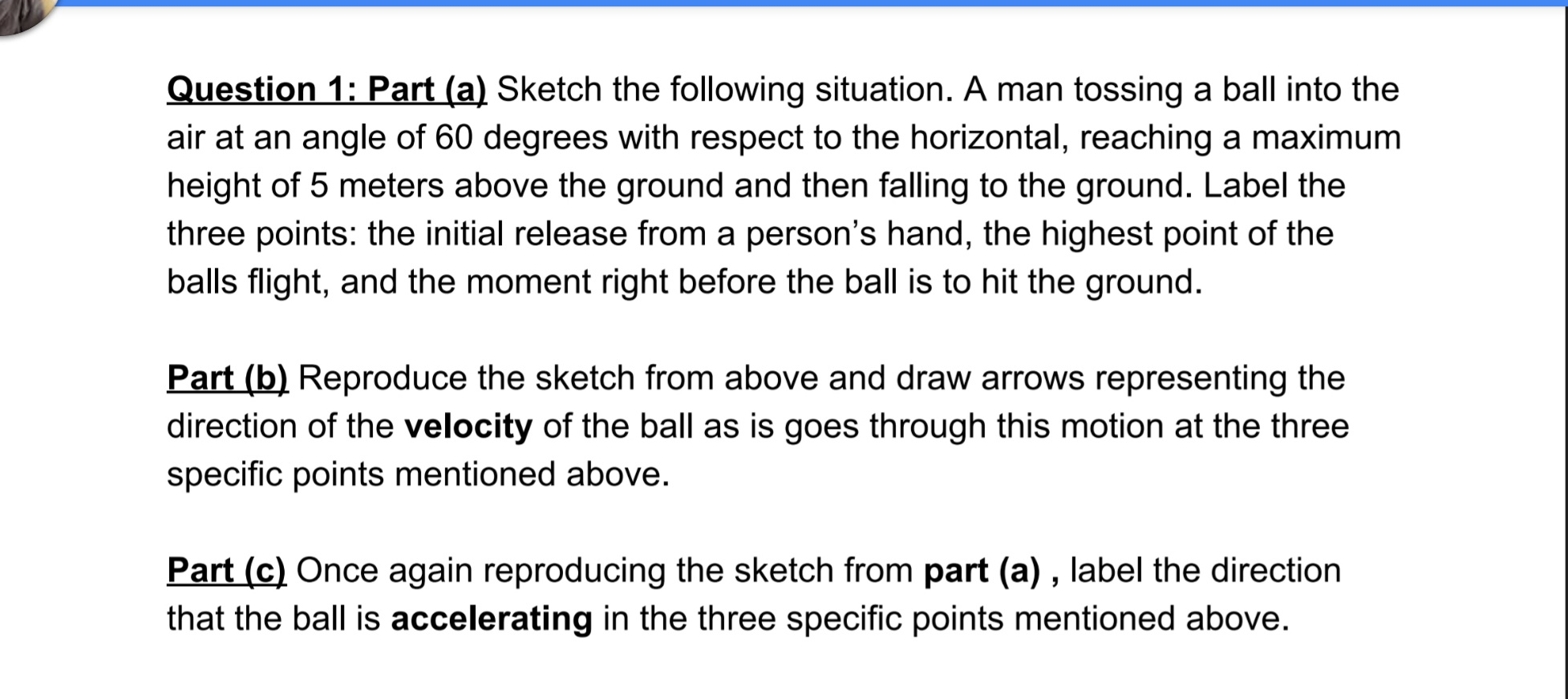 Solved Note: Please answer all 3 parts. It's one question | Chegg.com