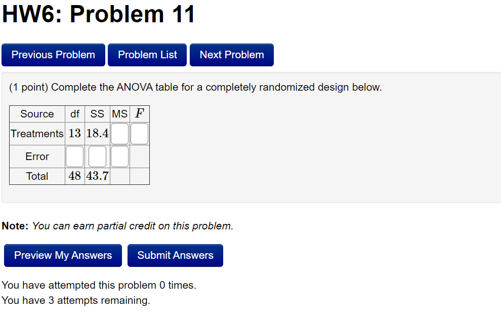 Solved HW6 Problem 11 Previous Problem Problem List Next Chegg
