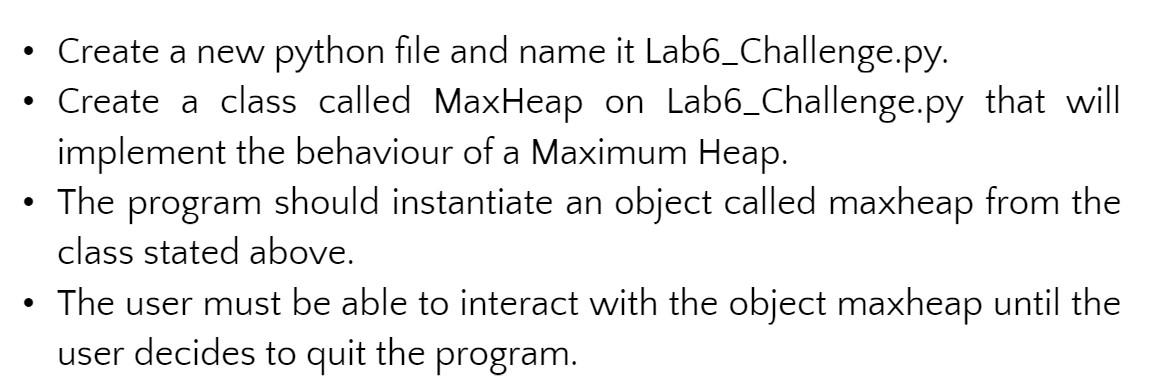 Solved • Create a new python file and name it | Chegg.com