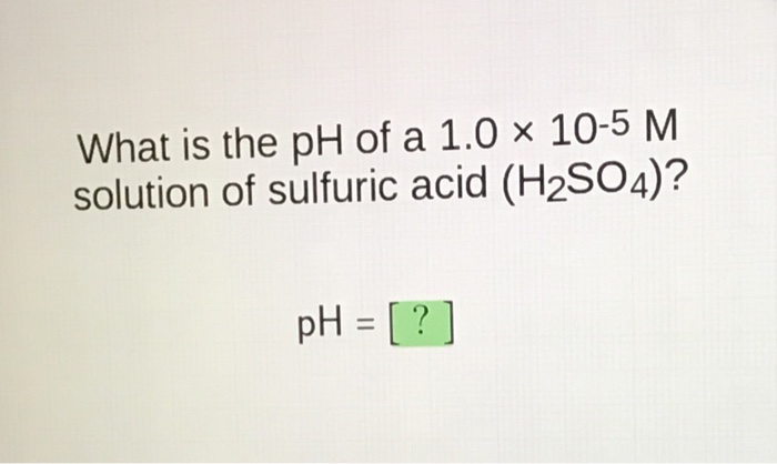 sulfuric-acid-ph