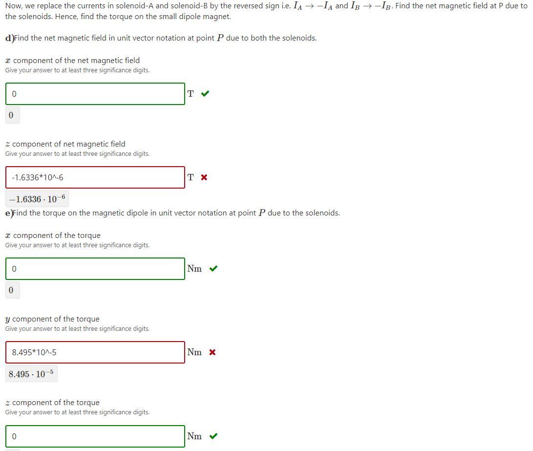 Solved FB th FA AX Z Two solenoids A and B are arranged as