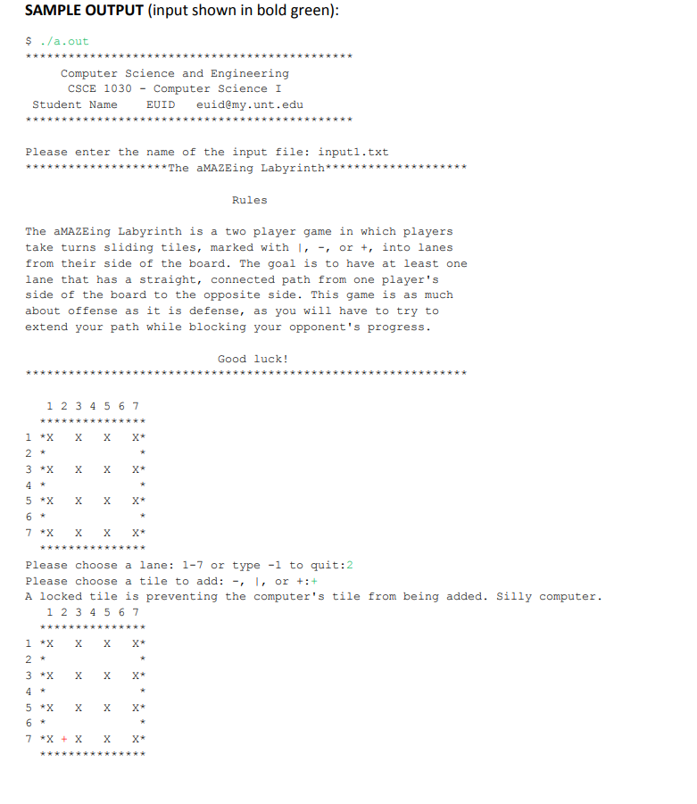 Solved he purpose of this programming project is to write a | Chegg.com