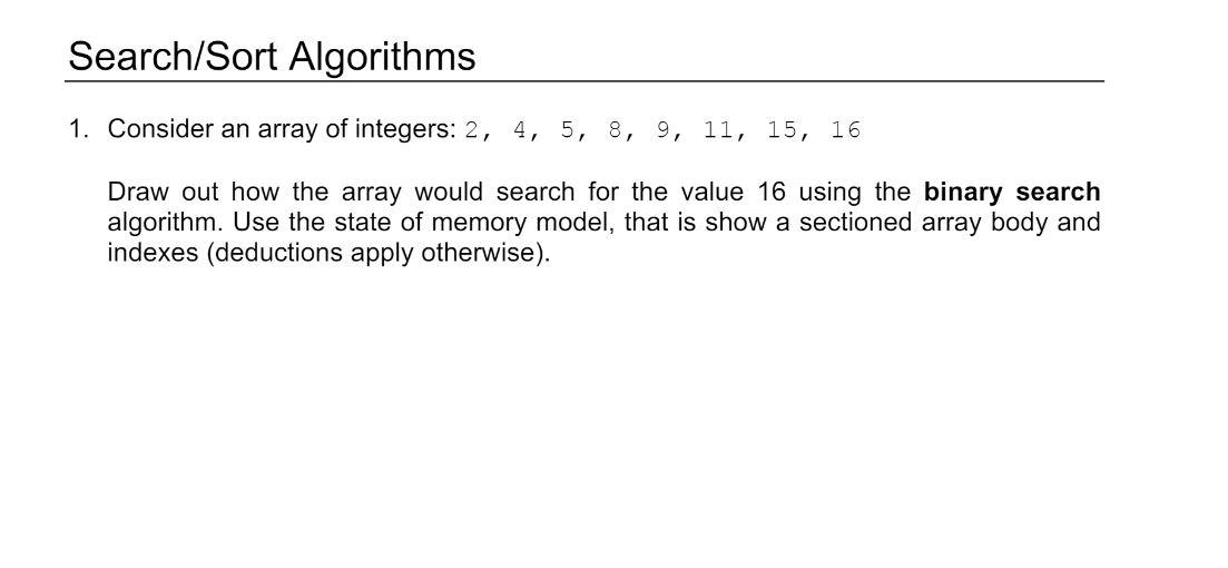 Solved Big O Notation / Worst Case Equation About | Chegg.com
