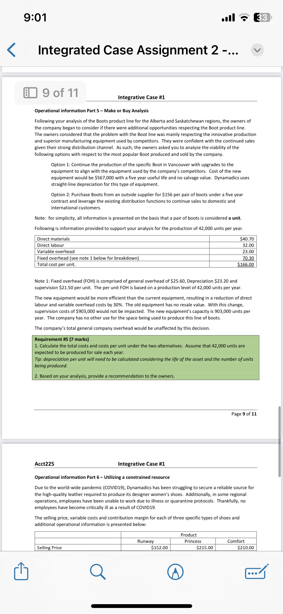 Solved Acct225 Integrative Case \#1 You have worked for | Chegg.com