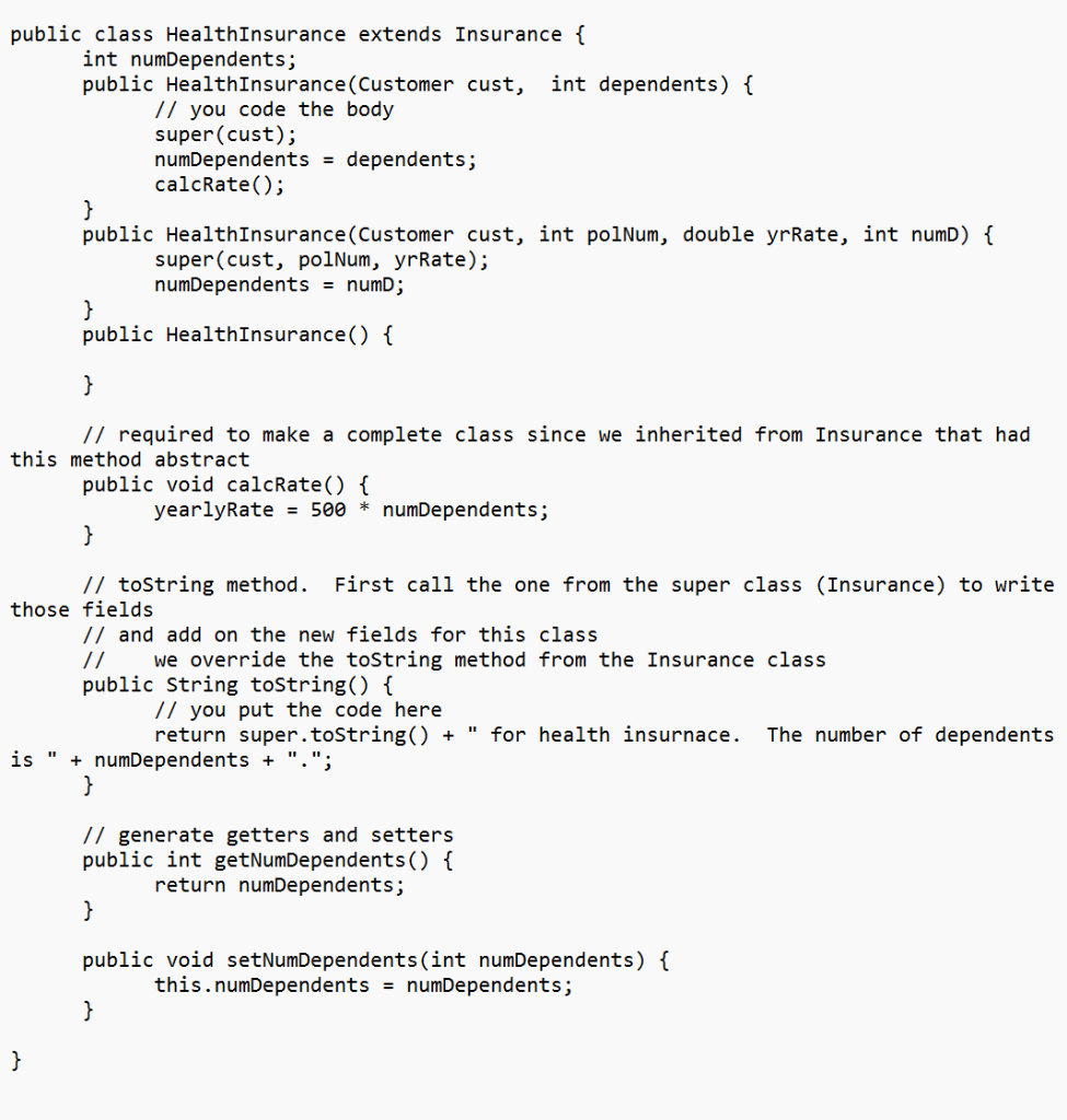 Solved JAVA// PLEASE HELP!! using the start files given | Chegg.com