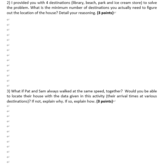 Solved Questions: 1) Using the information below and the map | Chegg.com
