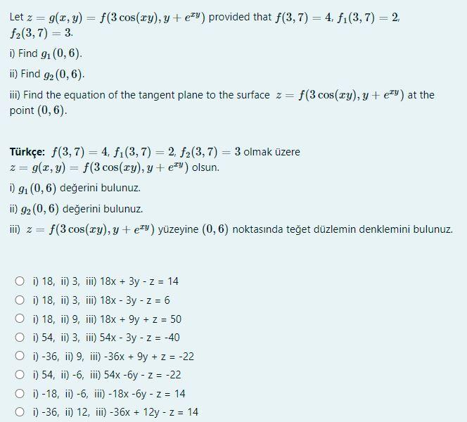 Solved Let Z G X Y F 3 Cos Xy Y Ety Provided That Chegg Com