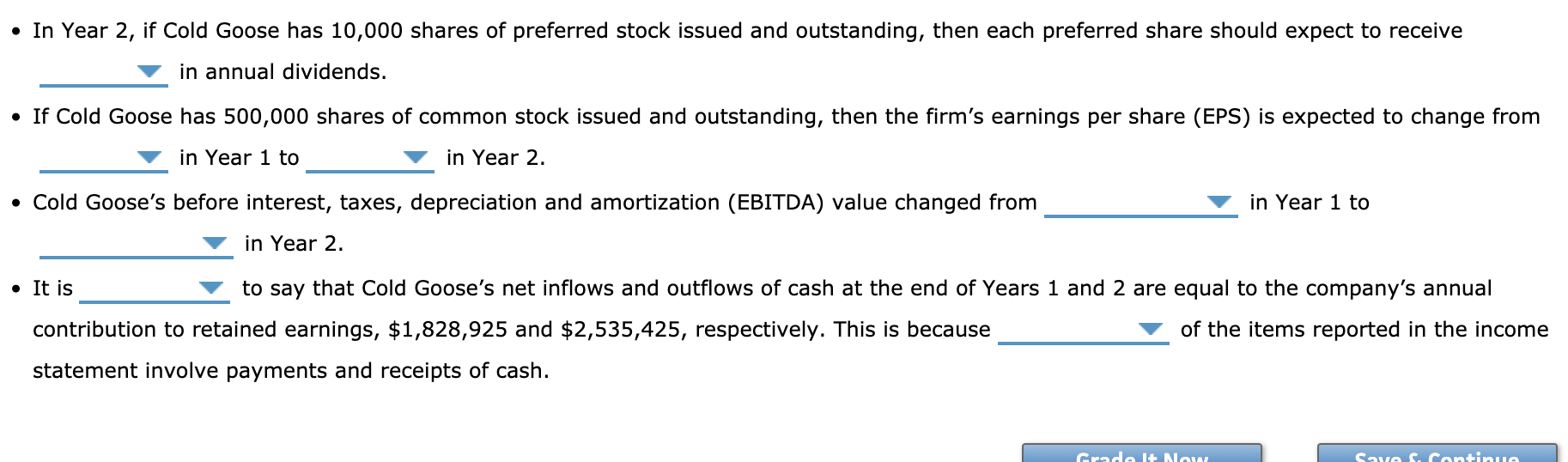 Solved Cold Goose Metal Works Inc. Income Statement for Year | Chegg.com