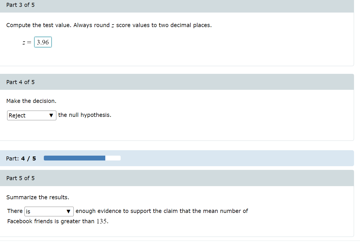 Solved Many people believe that the average number of | Chegg.com