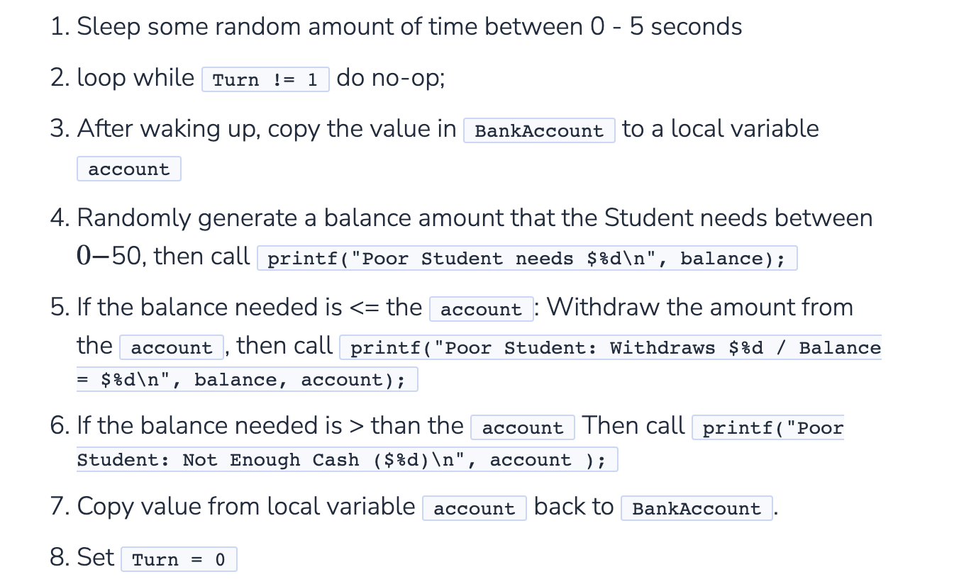 Solved You are to write a program that creates two shared | Chegg.com