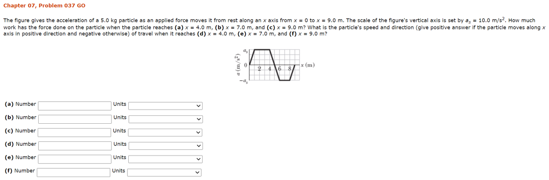 Solved Chapter 07, Problem 037 GO The figure gives the | Chegg.com
