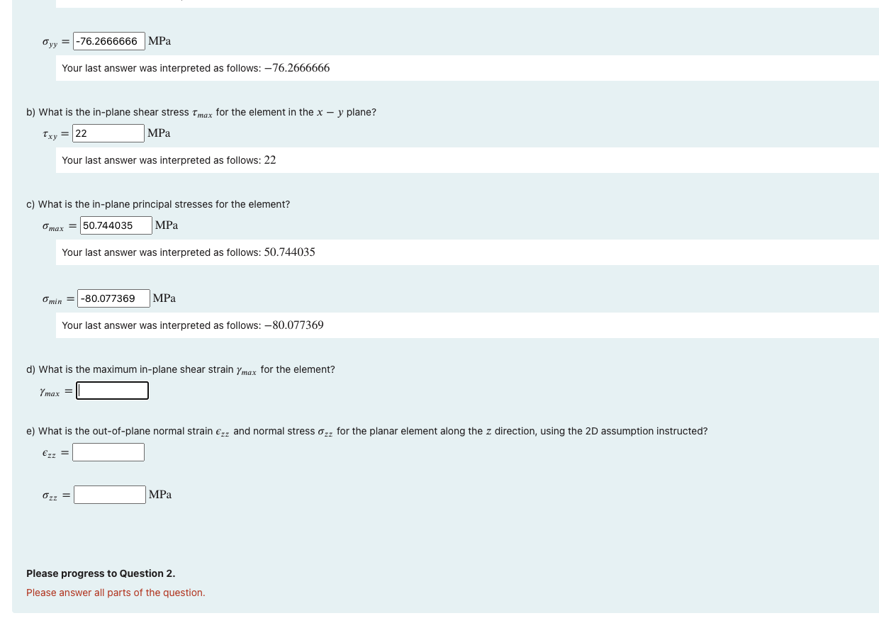 Solved Question 1 - Mechanical Properties Of Materials (10 | Chegg.com