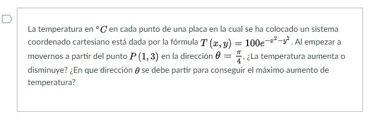 Solved The temperature in C∘ at each point of a plate on | Chegg.com