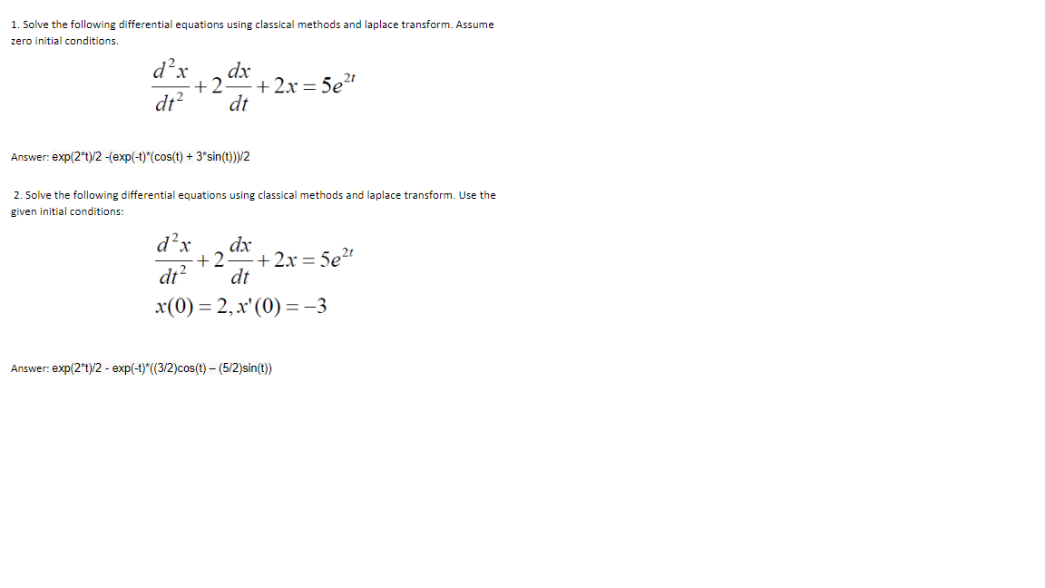 solved-1-solve-the-following-differential-equations-using-chegg