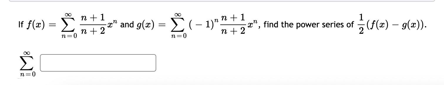 O If F X Y N 2 And G Z Fx And G X 1 Chegg Com