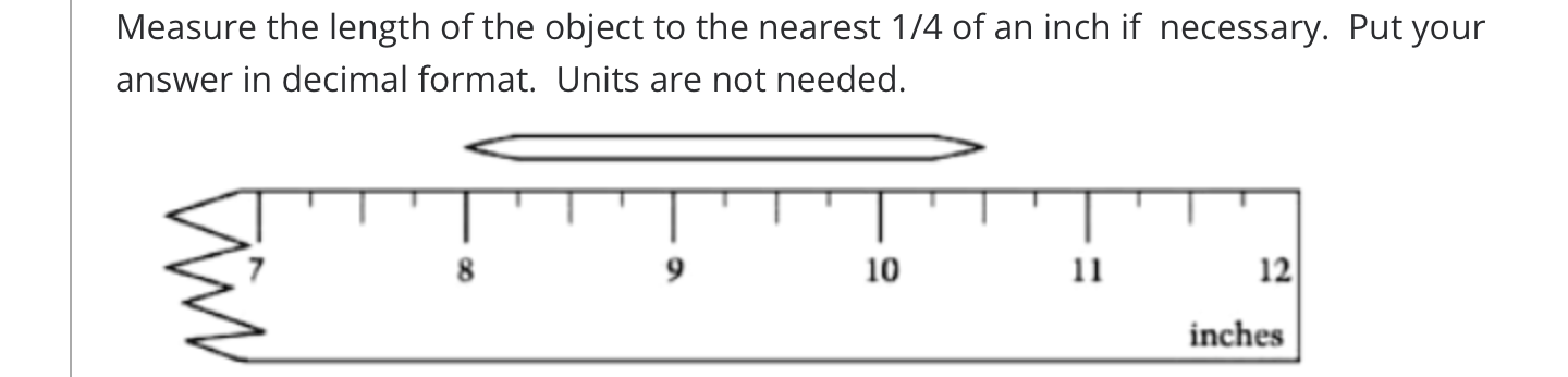 solved-measure-the-length-of-the-object-to-the-nearest-1-4-chegg