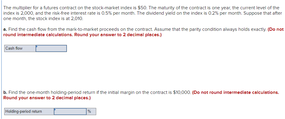 Futures Contract Multiplier