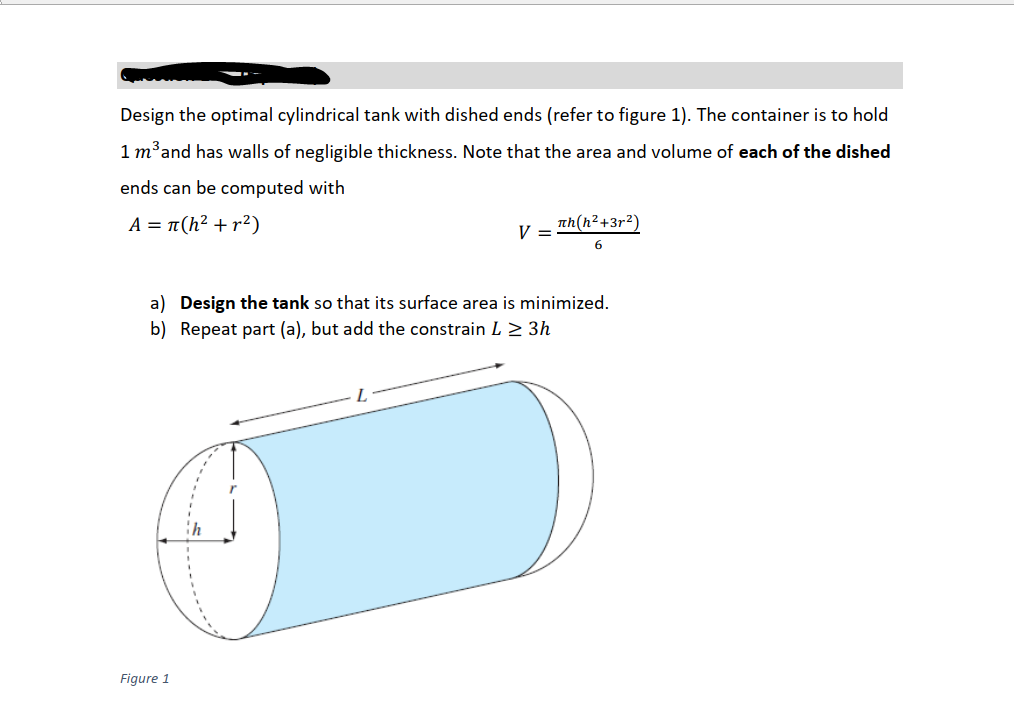 solved-design-the-optimal-cylindrical-tank-with-dished-ends-chegg