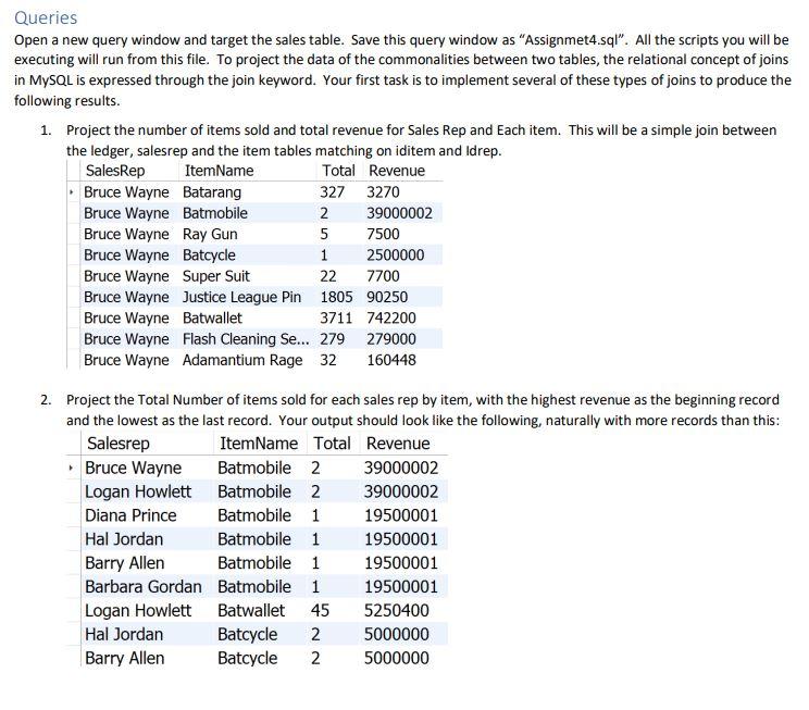Solved VALUES(6,2)jQueries Open a new query window and | Chegg.com