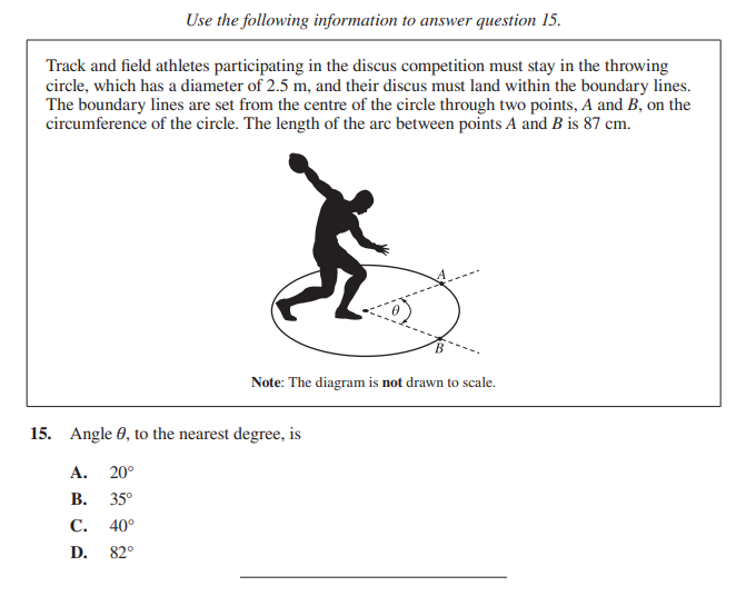 Solved Use the following information to answer question 15.