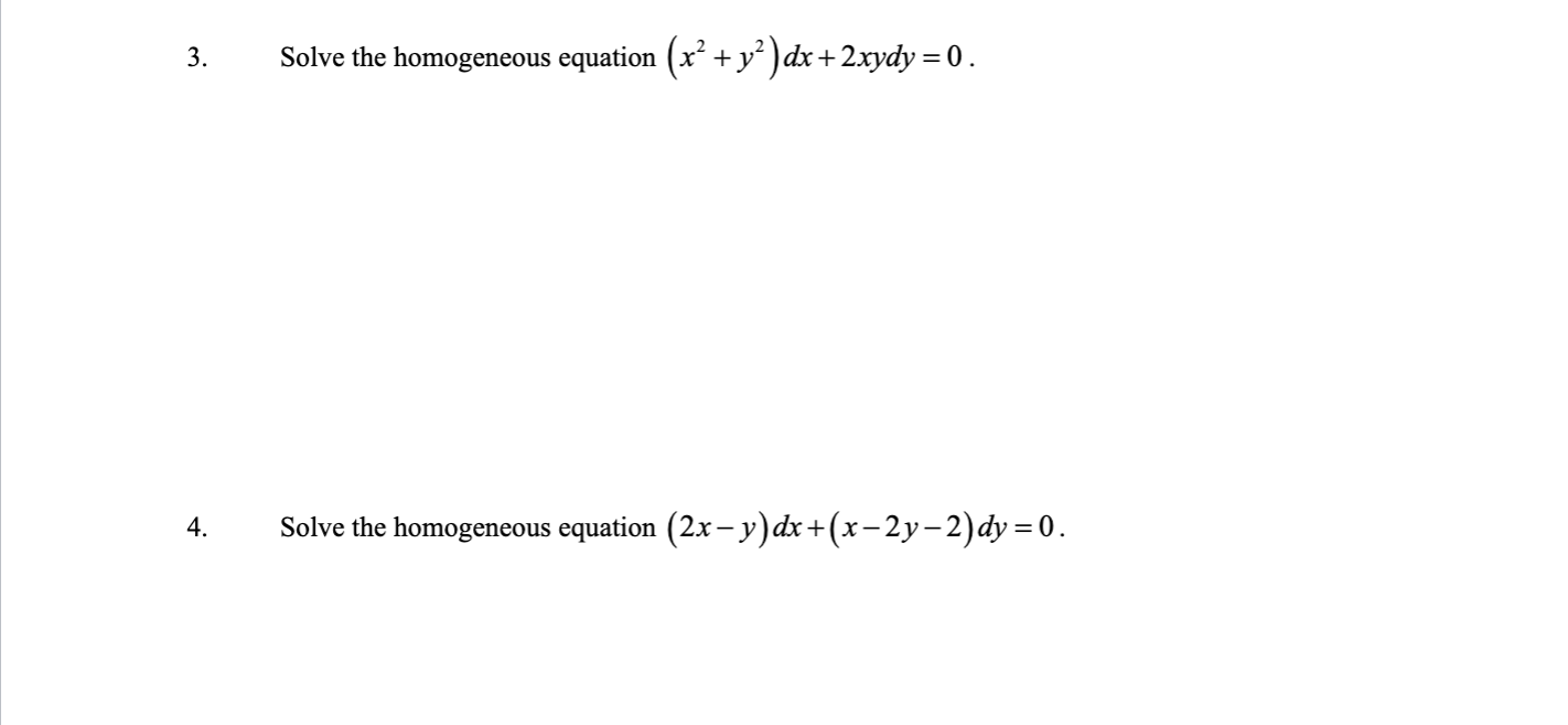 Solved 2 Solve The Bernoulli Equation Dxdy Y Exy2 Solve Chegg Com