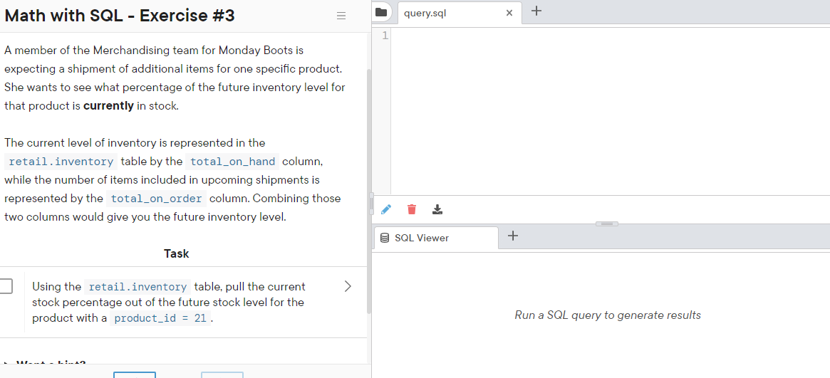 Solved Need Help with math with SQL!!! With SQL, you can | Chegg.com