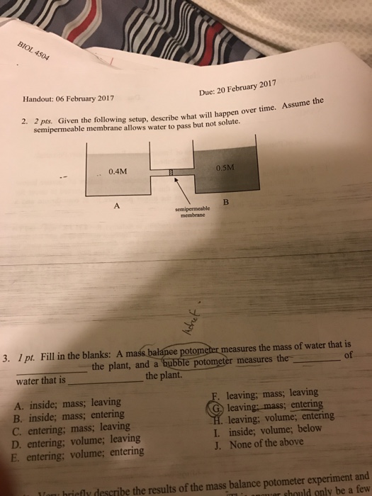 Solved Given the following setup, describe what will happen | Chegg.com