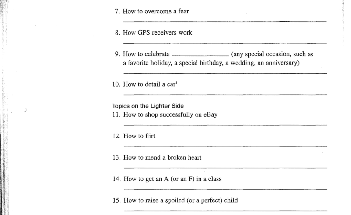 Solved A. Step 1 Check (✓) the thesis statements that