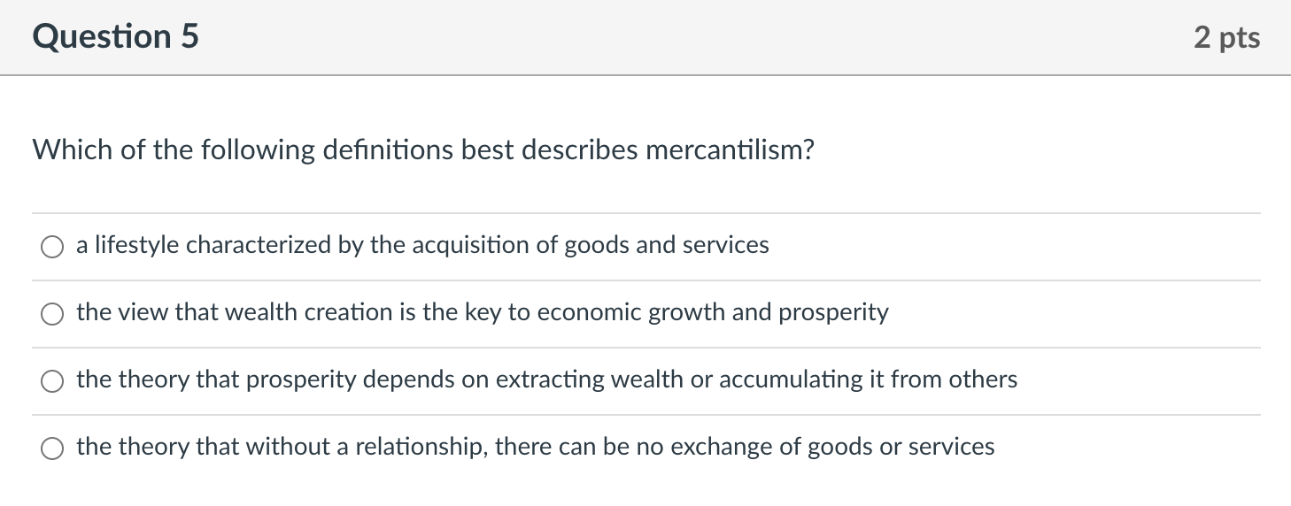 Mercantilism, Definition & Examples