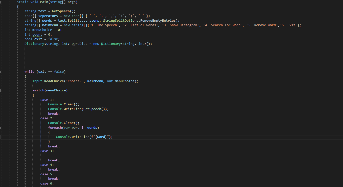 Solved I've included the code I currently have. please help | Chegg.com