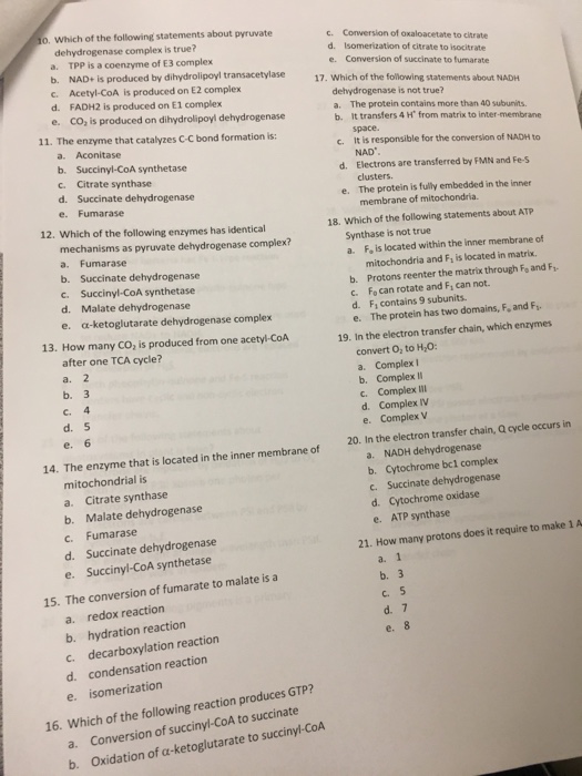 Solved Exam IlI, 11/7/2017 1: Multiple choice section. Mark | Chegg.com