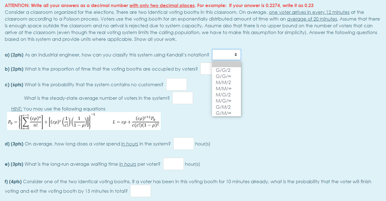 Solved ATTENTION: Write all your answers as a decimal number