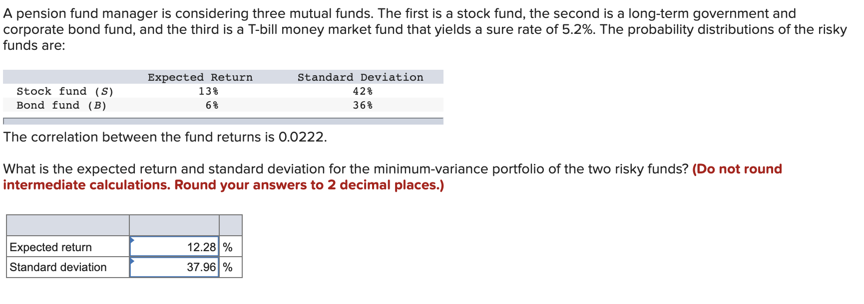 solved-a-pension-fund-manager-is-considering-three-mutual-chegg