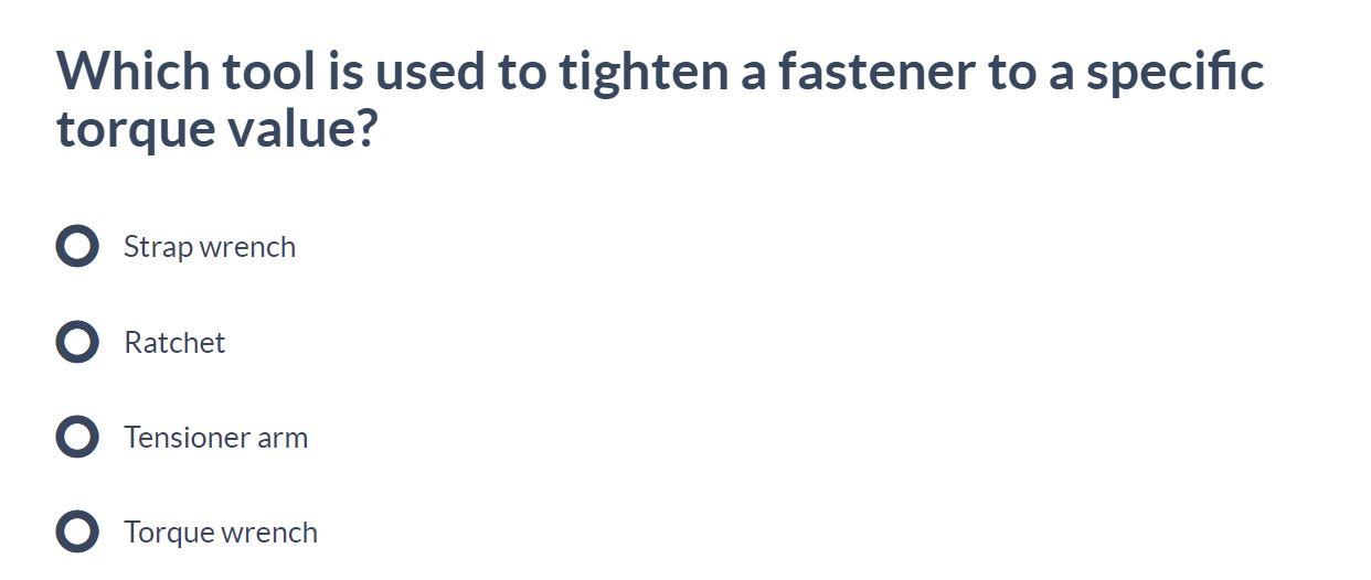 Solved Which tool is used to measure gear backlash? Dial