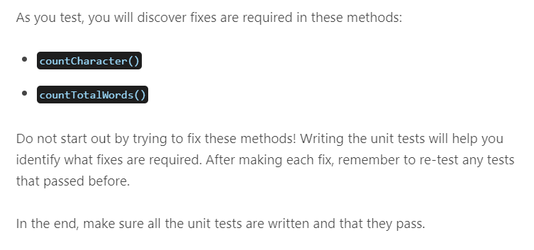 Completing the Assignment You will be creating unit | Chegg.com