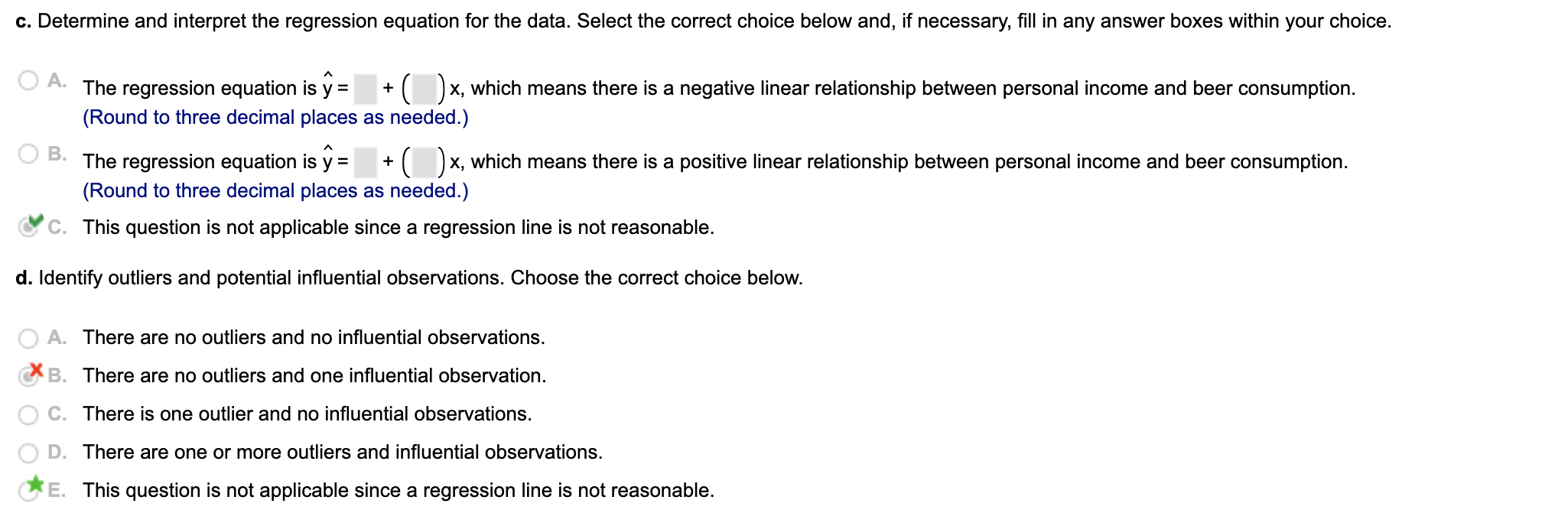 Solved The given data contains personal income per capita, | Chegg.com