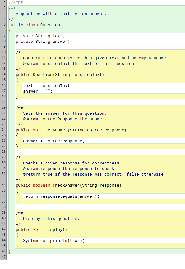 Solved 2. (20 points): Add a class AnyCorrectChoiceQuestion