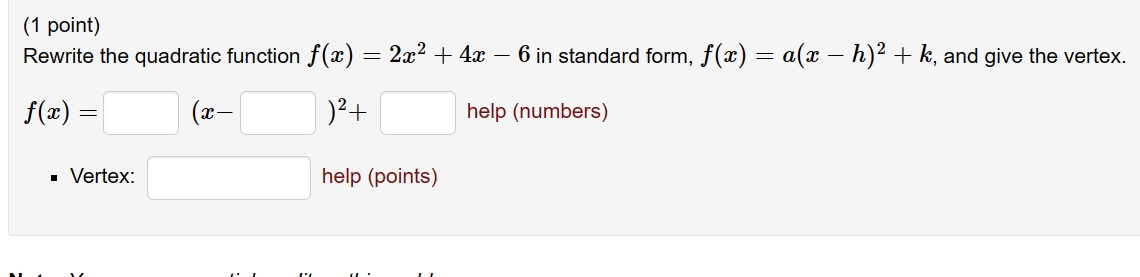 solved-rewrite-the-quadratic-function-f-x-x2-4x-10-in-chegg