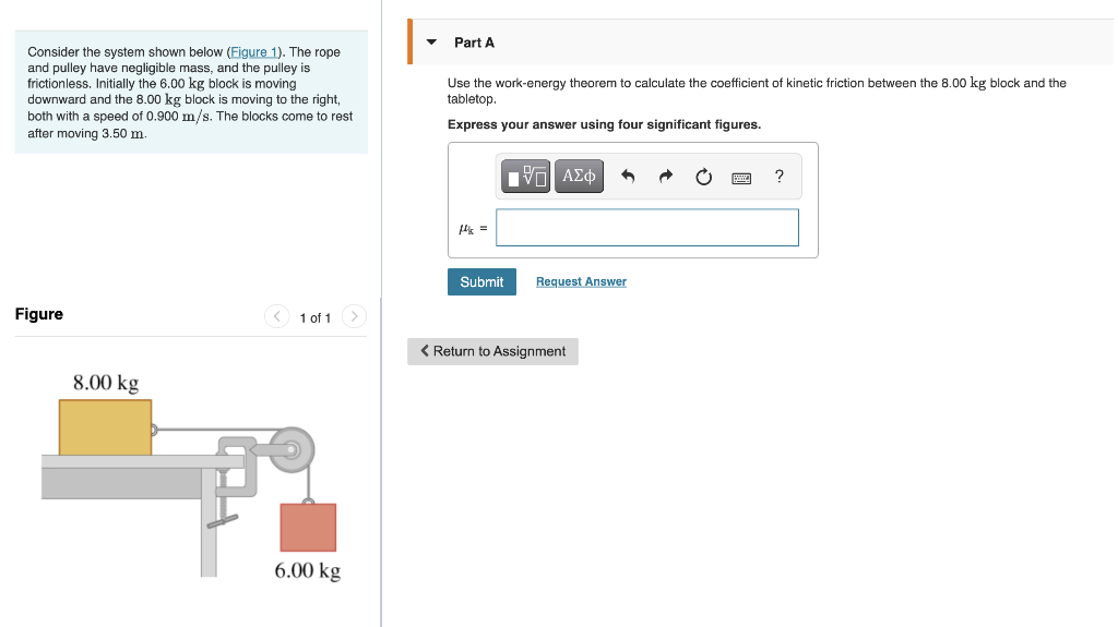 Solved Consider the system shown below (Figure 1). The rope