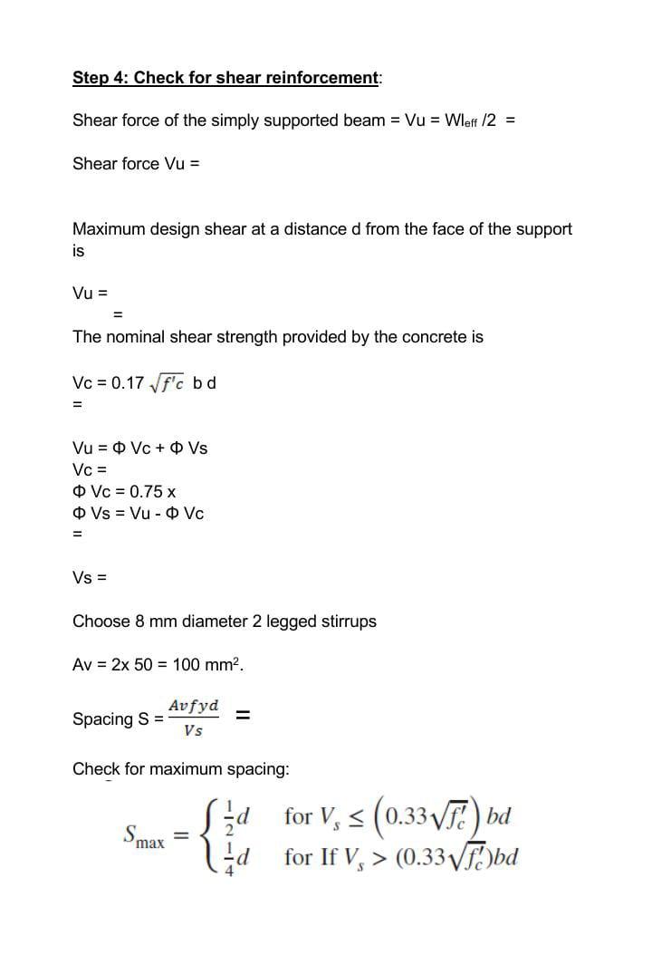 Solved 1. Design and detail a doubly reinforced simply | Chegg.com